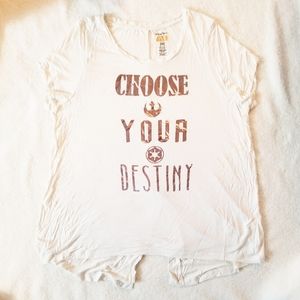 Disney Parks Authentic Star Wars Tee Womens 1X